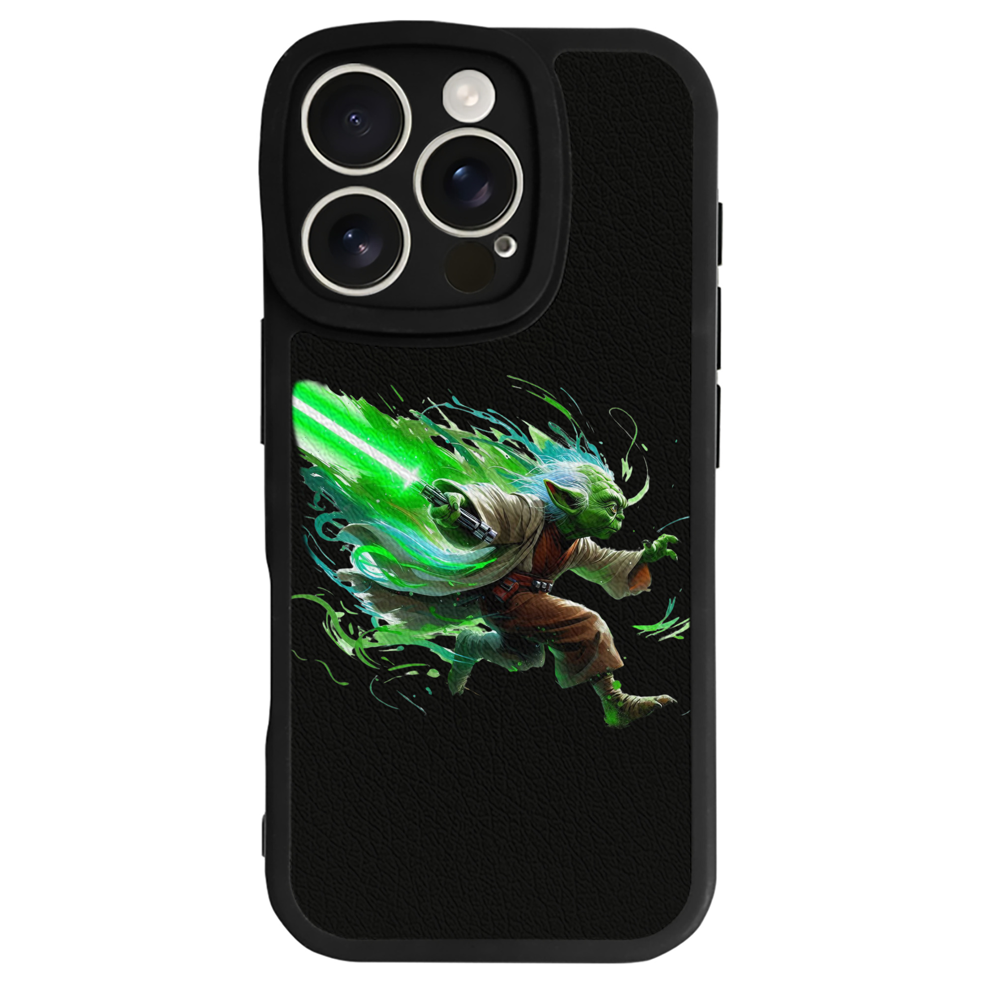 （画像用） スター・ウォーズ Star Wars 【iPhone 16シリーズ対応】シリコンスマホケース（レザー調） 材質：シリコン
